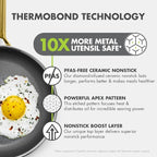 GreenPan Hybrid 10” Nonstick Stainless Steel Frying Pan Skillet, APEX Tri-Ply - Image 8