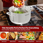 SUNHOUSE Stainless Steel Stock Pot - Image 4