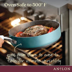 Anolon Achieve Hard Anodized Nonstick Sauté Pan - Image 5