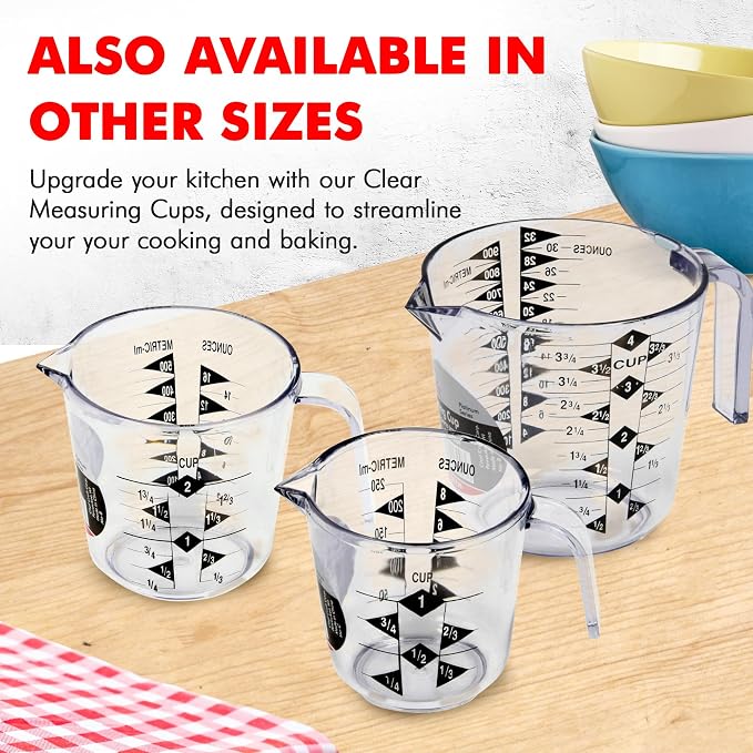 Chef Craft Select Plastic Measuring Cup, 2 Cup - Image 7