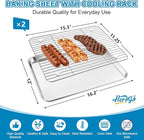 Herogo Stainless Steel Baking Sheet - Image 2