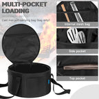 Dutch Oven Bag for 12 Inch, Durable Camp Dutch Oven Storage Bag, Carry Bag - Image 3