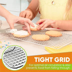 Spring Chef 10" x 15" Stainless Steel Cooling Racks - Image 7