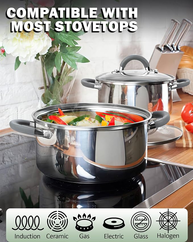 Cook N Home Large Stock Pot - Image 6