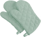 DII Basic Terry Collection 100% Cotton Quilted, Oven Mitt, 2 Piece - Image 5