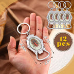 Misdary 24 Pcs Our Lady of Guadalupe Bottle Opener Keychain Catholic Bottle - Image 2