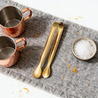 6 PCS Gold Sugar Tongs Set – 304 Stainless Steel Mini Tongs - Image 9