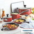 Farberware Cookstart DiamondMax Nonstick Cookware/Pots and Pans Set, Dishwasher - Image 17