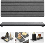 Razborci 2PCS Diatomite Quick Stone Drying Tray Mat by Razborci