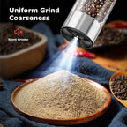 Bonsenkitchen Electric Salt and Pepper Grinder Set, 95ml Large Capacity - Image 4