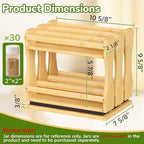 BAMEOS Pull Out Spice Rack Organizer - Image 2