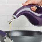 Rachael Ray Solid Glaze Ceramics EVOO Olive Oil Bottle Dispenser - Image 2