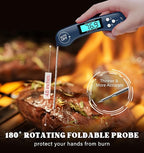 DOQAUS Digital Meat Thermometer, Instant Read Food Thermometer - Image 3
