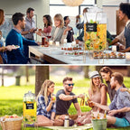 Drink Dispensers for Parties, 1.5 Gallon Drink Dispenser, Beverage Dispenser - Image 7