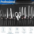XYJ Professional Kitchen Knife Set - Image 7