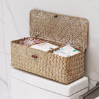 Whitewash Seagrass Tank Basket - Image 8