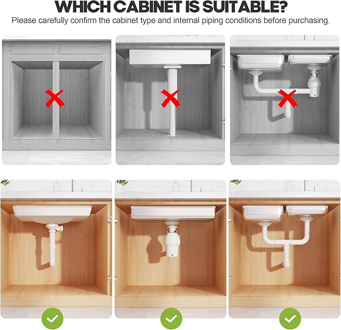1 Pack Expandable Under Sink Organizers Storage - Image 2