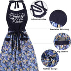 Cute Floral Aprons for Women - Image 5