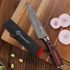 Sunnecko 5.5 Inch Small Chef Knife, High Carbon Stainless Steel Professional - Image 2