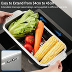 pollock 4 In 1 Collapsible Sink Colander - Image 2