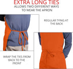 Utopia Kitchen 2 Pack Bib Apron, Adjustable - Image 6