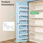 8 Tiers Over the Door Organizer - Image 2