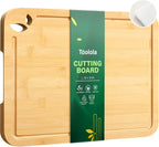 15 x 12 inch Bamboo Cutting Boards by Toolola