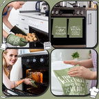 Sratte 6 Pcs Kitchen Decor Accessories Set Farmhouse Towels Pot Holders Oven - Image 5