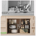 NETEL Under Sink Organizers and Storage, 2 Tier Expandable Under Cabinet - Image 6