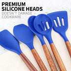 Zulay Kitchen Non-Stick Silicone Cooking Utensils Set - Image 9