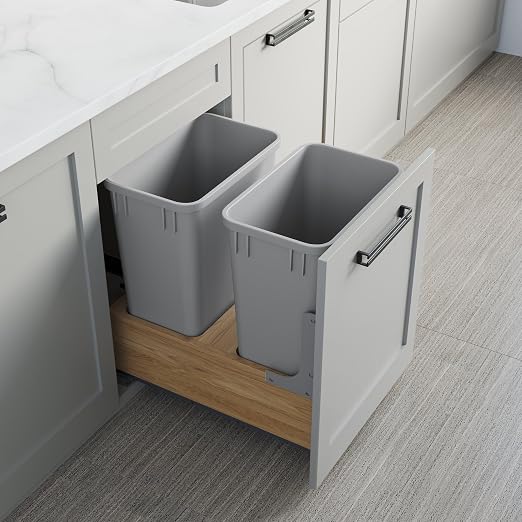 Dowell 10 Pack 35Qt Wastebasket Trash Container, - Image 3
