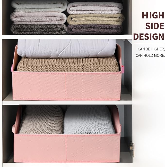 Homsorout Closet Baskets for Shelves Trapezoid - Image 4