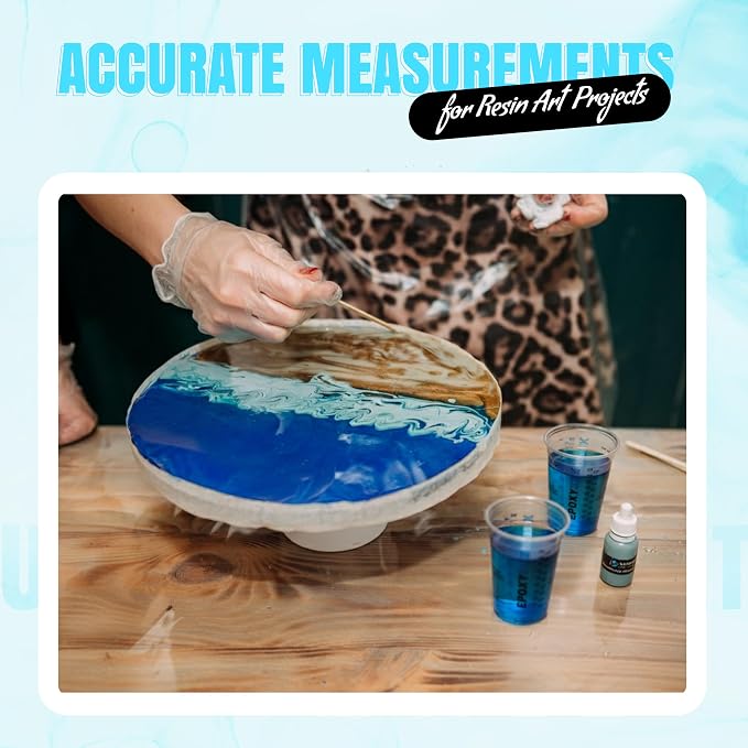 10oz Disposable Measuring Cups for Mixing Epoxy Resin - Image 5