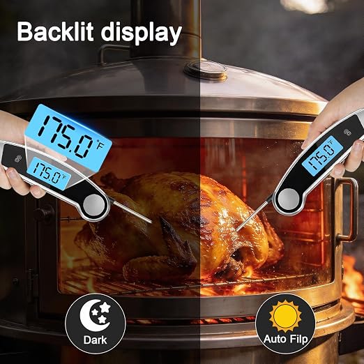 Meat Thermometer Digital Waterproof Instant Read Thermometer - Image 6
