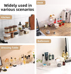 Aminigram 8 Packs Cabinet Organizer Shelf, Acrylic kitchen Cabinet Shelves - Image 5