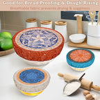 5-Size Reusable Beeswax Bowl Covers - Image 4