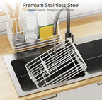 Yofidra Sponge Holder for Kitchen Sink Organizer Caddy: Sink Sponge - Image 5
