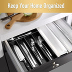 Besilord Bamboo Silverware Holder - Image 5