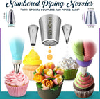 RFAQK 230PCs Cake Decorating Supplies Kit, Cake Decorating Set - Image 4