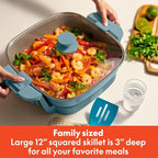 bella Make & Take Electric Skillet, Fits-anywhere™ kitchenware, EverGood™ - Image 3