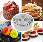 Cookie Cutters - Biscuit Cutters/Stainless Steel Dumpling Cutters/Cake Pastry - Image 5
