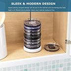 Tumbler Lid Organizer with Marble Base - Image 4