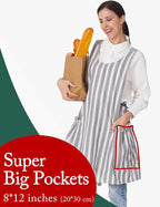 Cozy Adjustable Cross Back Aprons - Image 2
