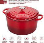 VORRINGARD Enameled Cast Iron Dutch Oven Pot - Image 3