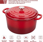 VORRINGARD Enameled Cast Iron Dutch Oven Pot - Image 3