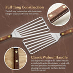 Lamson Metal Spatula Slotted Turner - Image 6