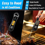 Meat Thermometer Digital, Instant Read Meat Thermometer - Image 2