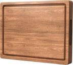 Acacia Wood Cutting Boards for Kitchen, 17x12 Inch Butcher Block by Unknown