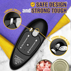 One Touch Battery Operated Electric Can Opener Fits Almost Size Can - Image 5