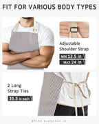 Syntus Chef Apron for Men Women Kitchen Cooking Apron - Image 6